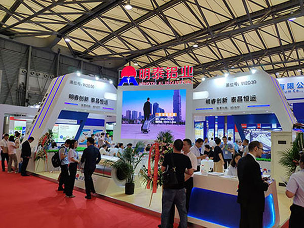 2018上海铝工业展会，明泰铝业产品备受称赞