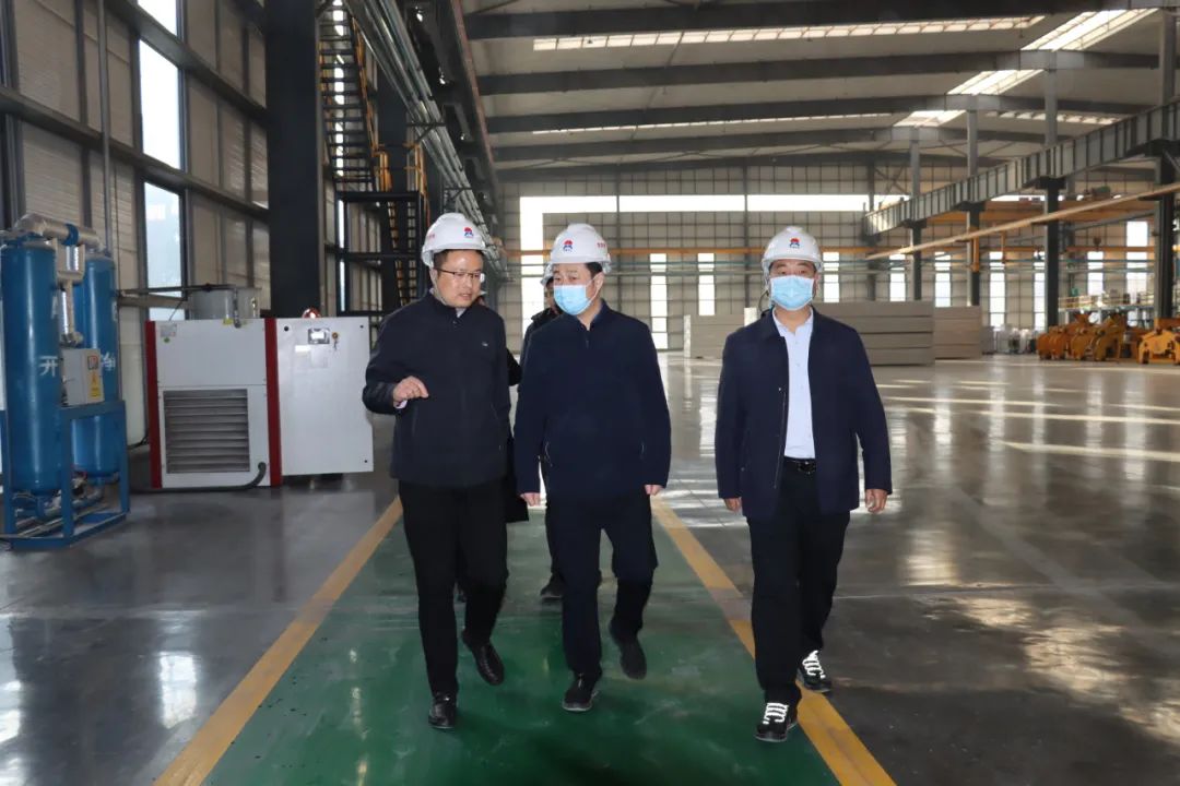 增信心、鼓干劲！副市长王志峰到公司调研节后复工复产工作